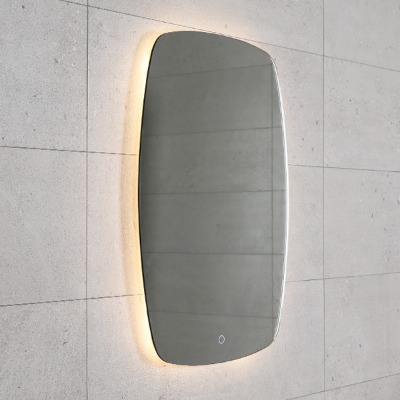 LED 간접 조명 - 볼드 노프레임 거울